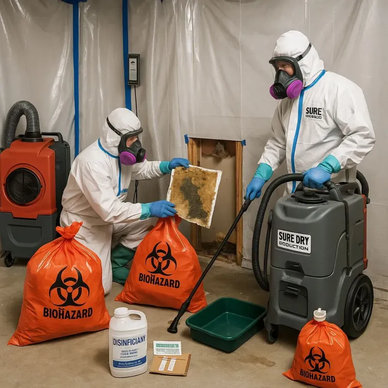 Contaminated Water Handling Protocols process in Goddard, MD