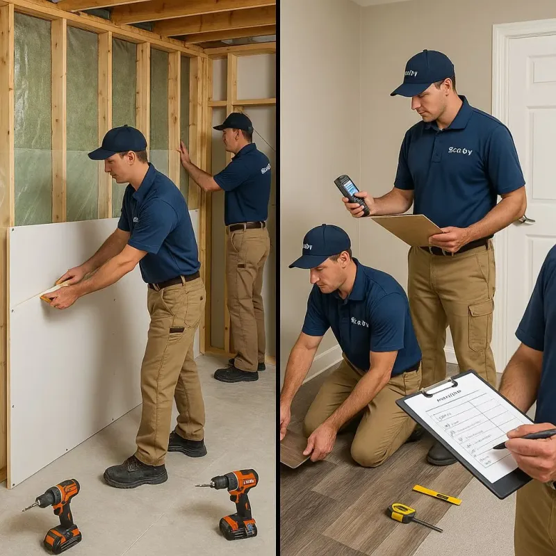 Repairs and Reconstruction process in Goddard, MD